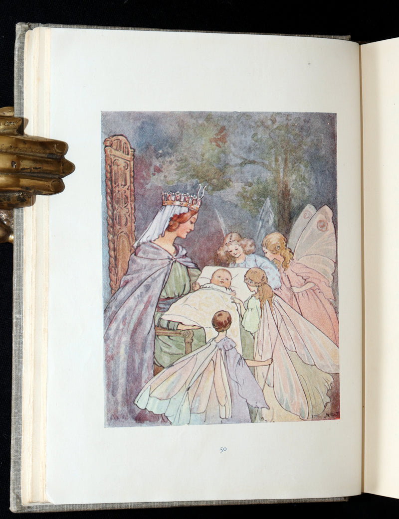1922 Scarce Book - Fairy Tales with 48 Coloured Plates By Margaret W. Tarrant