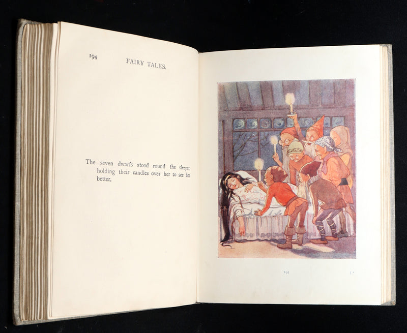 1922 Scarce Book - Fairy Tales with 48 Coloured Plates By Margaret W. Tarrant