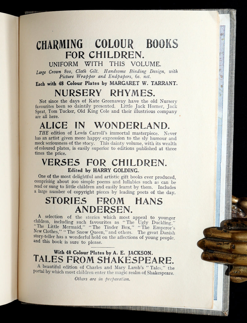 1922 Scarce Book - Fairy Tales with 48 Coloured Plates By Margaret W. Tarrant