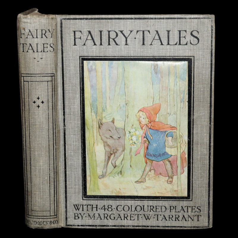 1922 Scarce Book - Fairy Tales with 48 Coloured Plates By Margaret W. Tarrant
