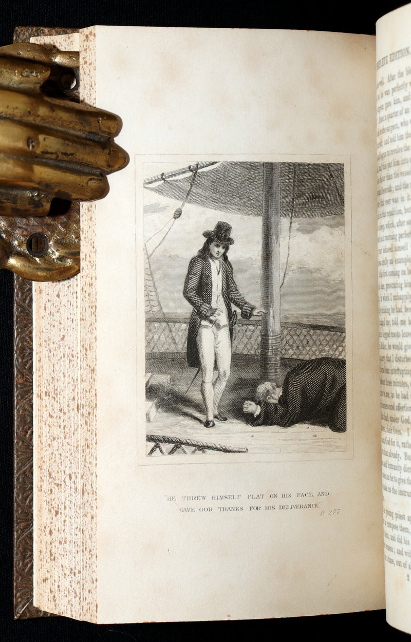 1832 Rare Book in Bayntun Binding - Surprising Adventures of Robinson Crusoe