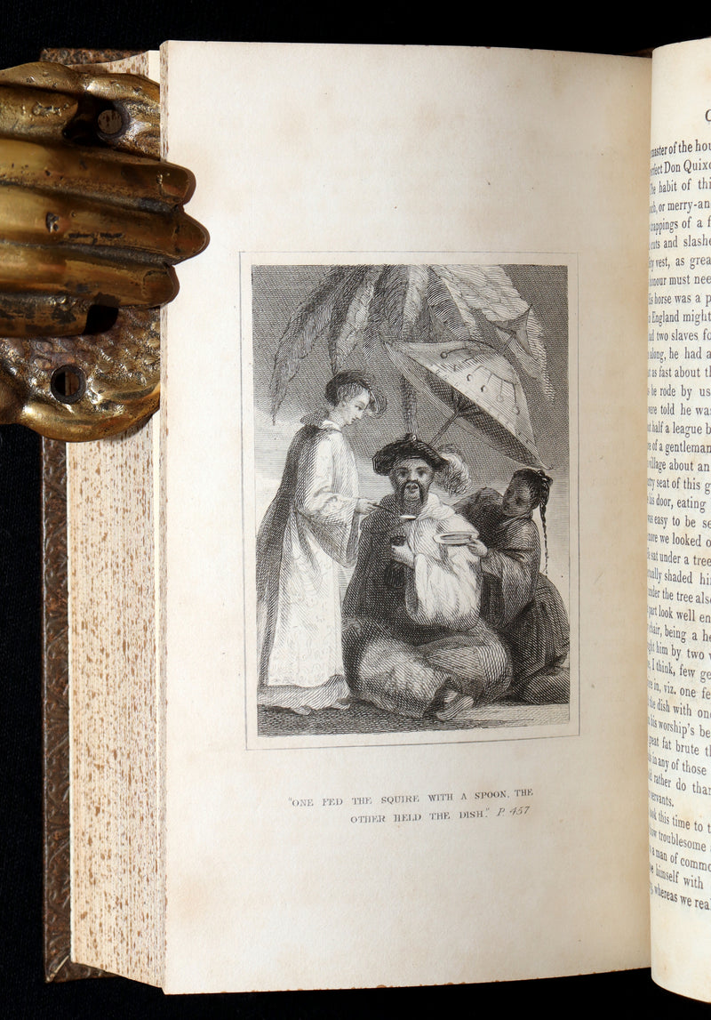 1832 Rare Book in Bayntun Binding - Surprising Adventures of Robinson Crusoe