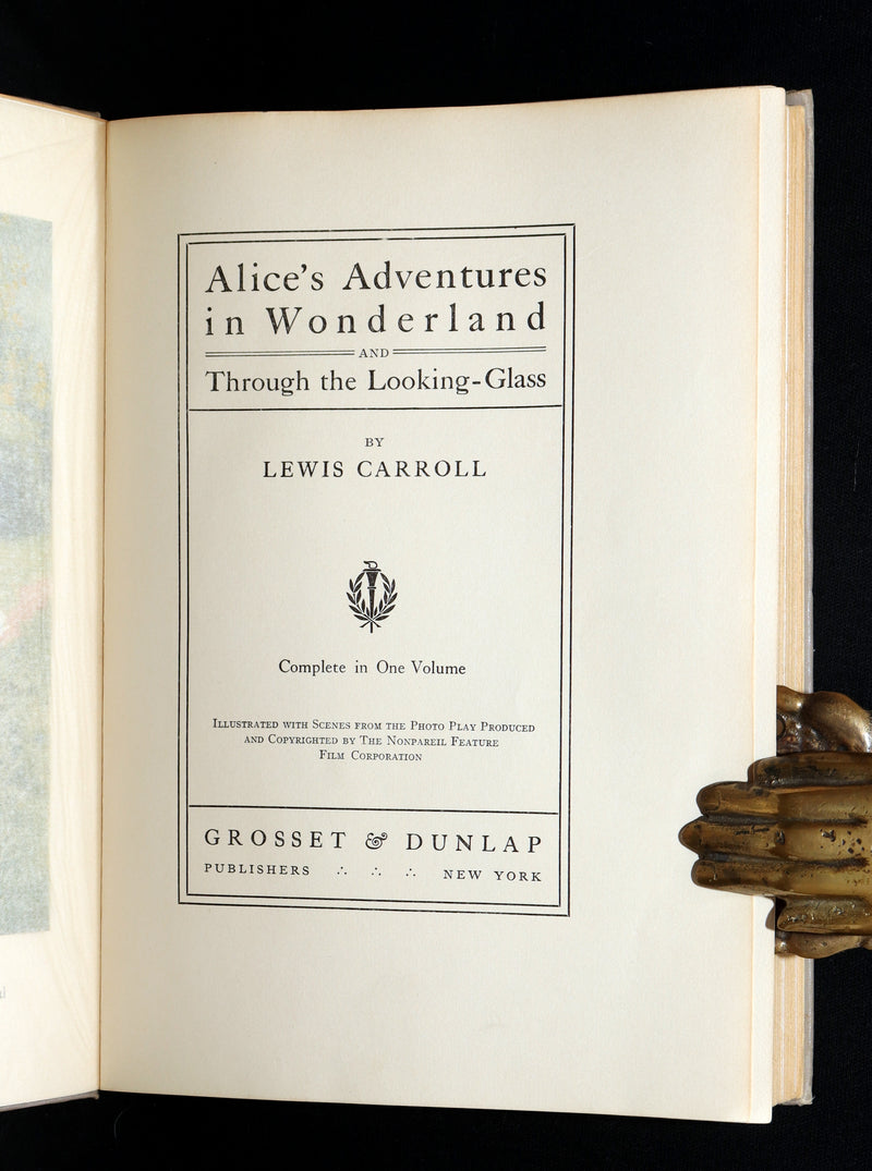 1915 First Edition Photo Play - Alice's Adventures in Wonderland illustrated