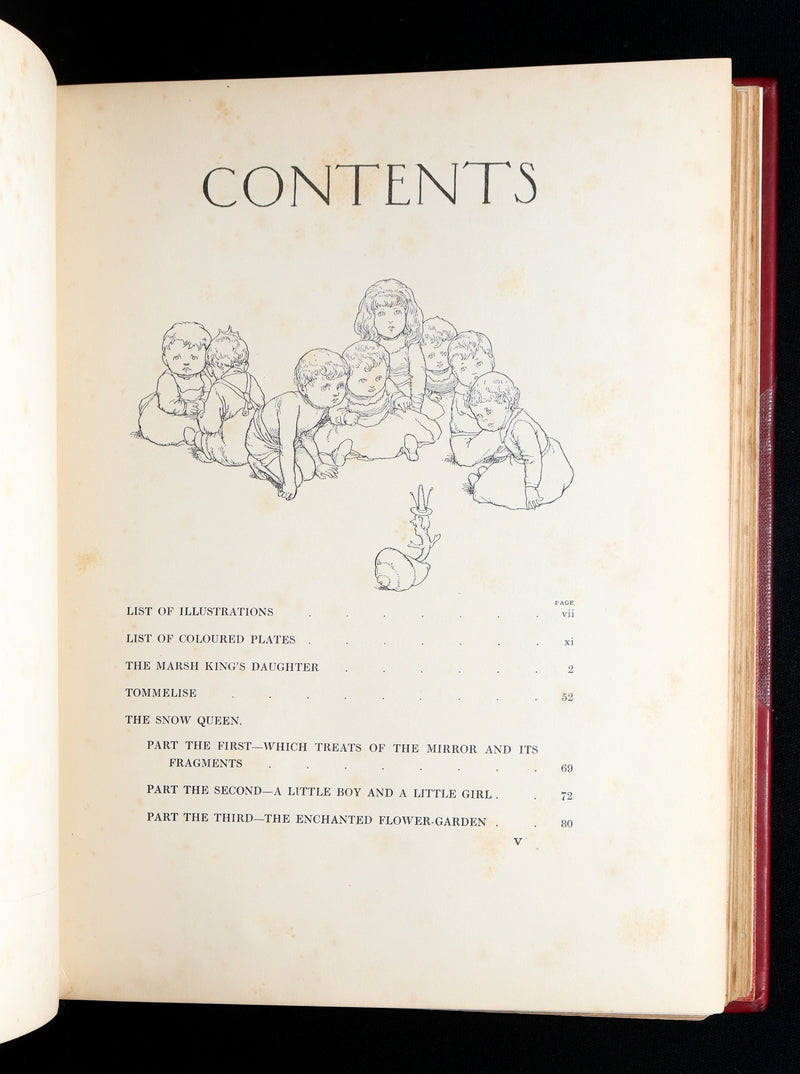 1913 First Edition- Hans Andersen's Fairy Tales illustrated by W. Heath Robinson