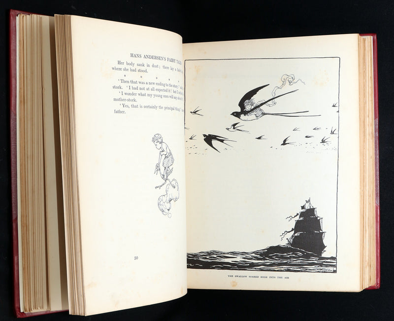 1913 First Edition- Hans Andersen's Fairy Tales illustrated by W. Heath Robinson