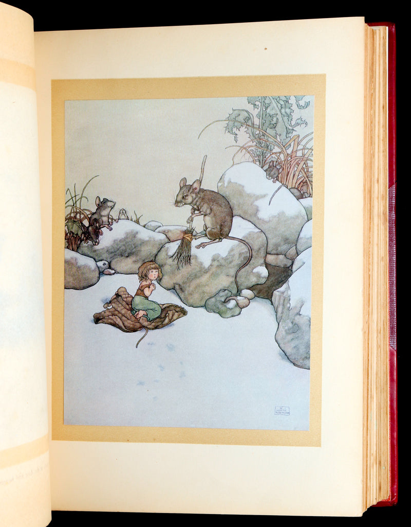 1913 First Edition- Hans Andersen's Fairy Tales illustrated by W. Heath Robinson