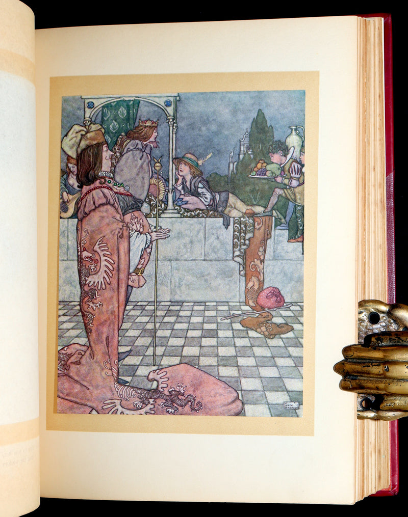 1913 First Edition- Hans Andersen's Fairy Tales illustrated by W. Heath Robinson