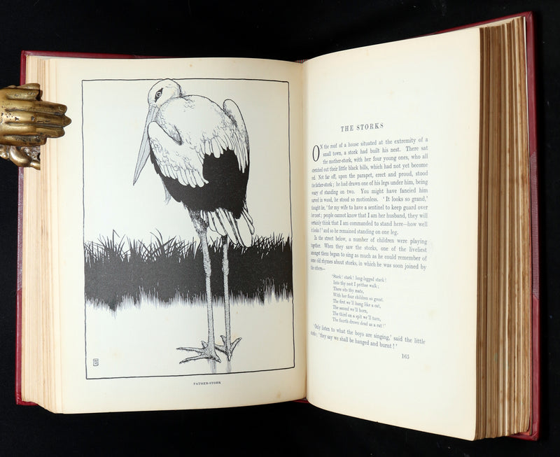 1913 First Edition- Hans Andersen's Fairy Tales illustrated by W. Heath Robinson