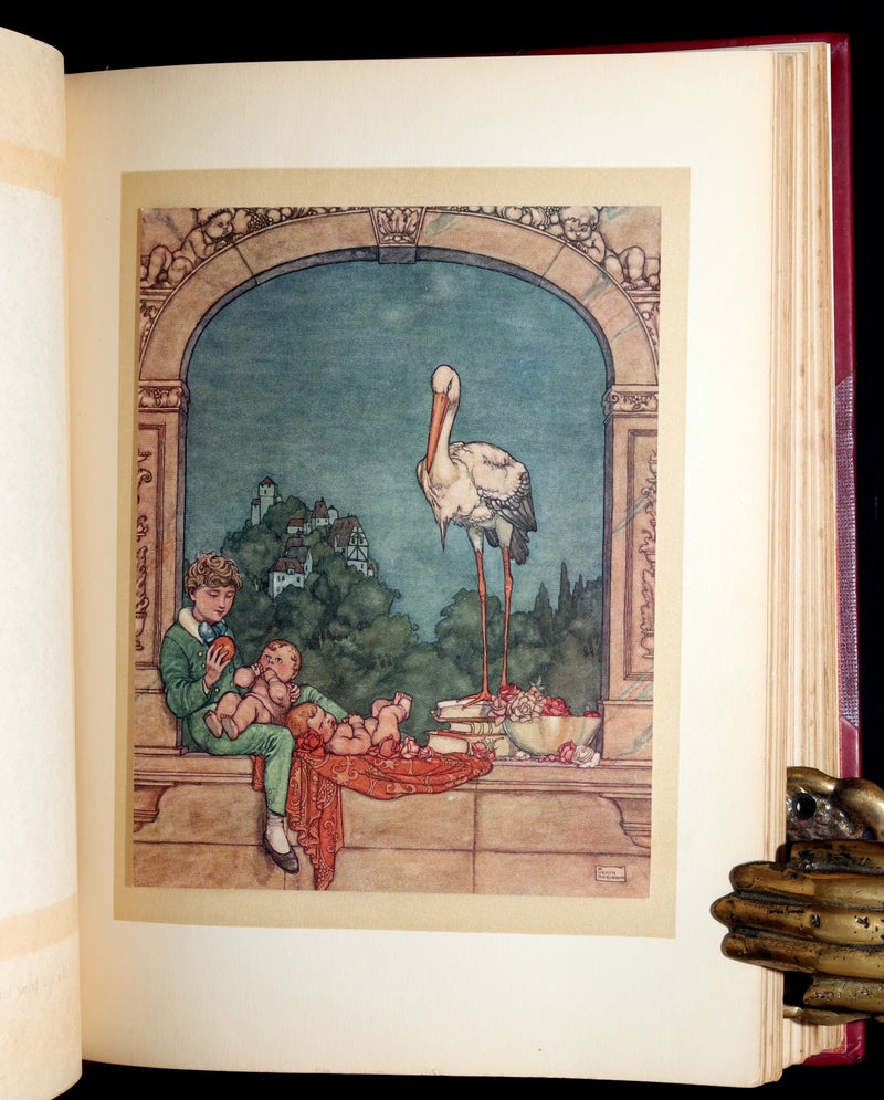 1913 First Edition- Hans Andersen's Fairy Tales illustrated by W. Heath Robinson