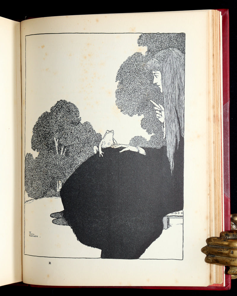 1913 First Edition- Hans Andersen's Fairy Tales illustrated by W. Heath Robinson