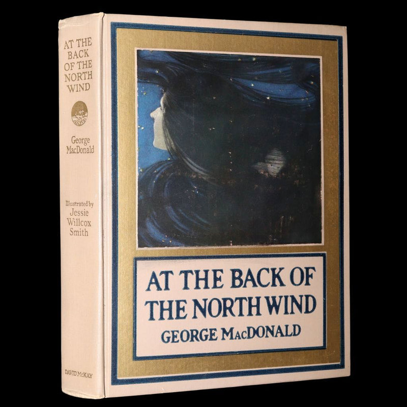 1919 Rare First Edition by Jessie Willcox Smith - At The Back of The North Wind