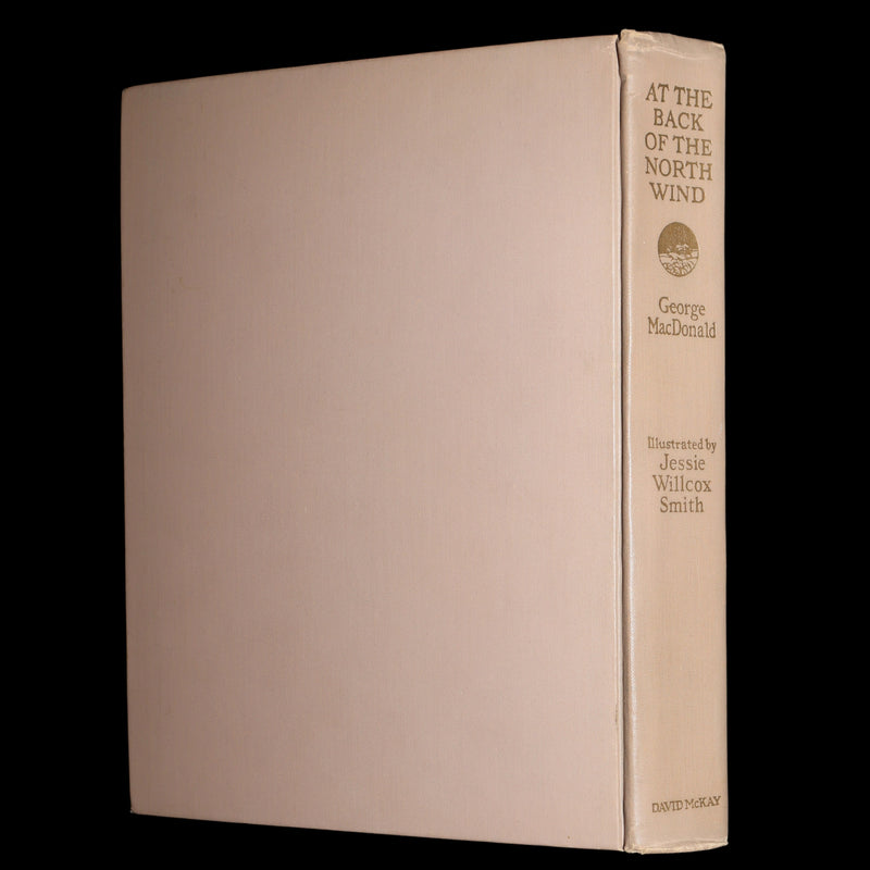 1919 Rare First Edition by Jessie Willcox Smith - At The Back of The North Wind