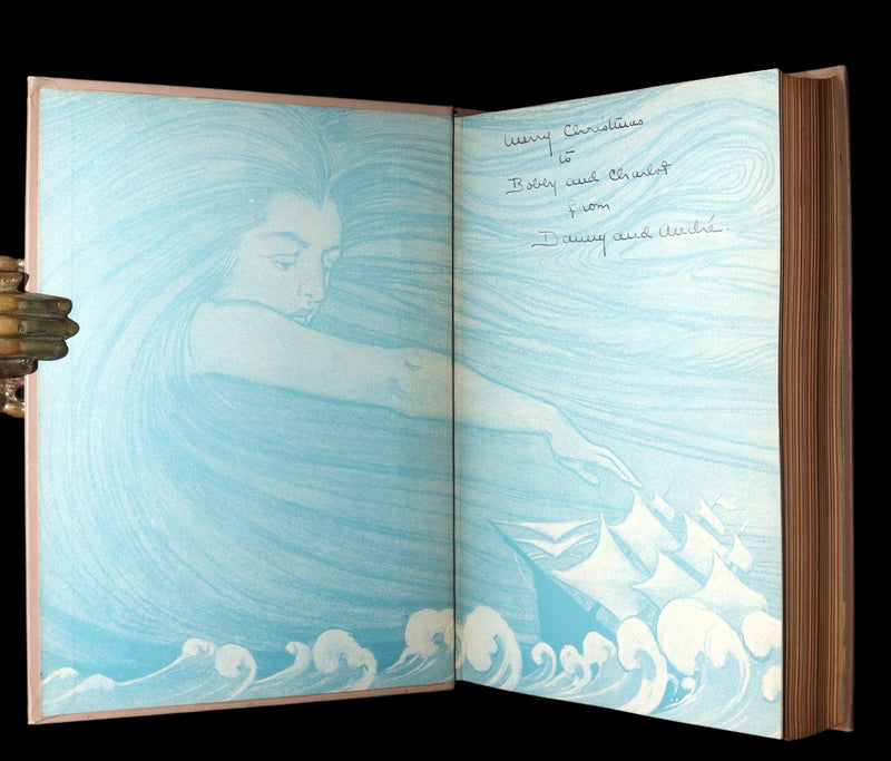 1919 Rare First Edition by Jessie Willcox Smith - At The Back of The North Wind