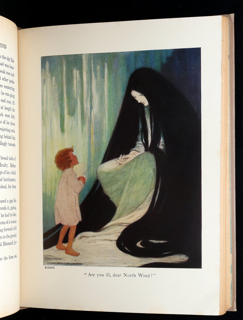 1919 Rare First Edition by Jessie Willcox Smith - At The Back of The North Wind