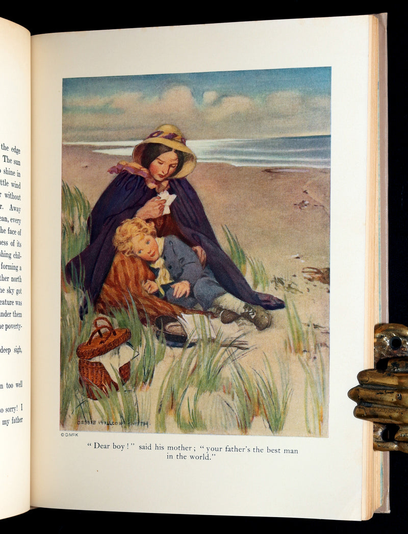 1919 Rare First Edition by Jessie Willcox Smith - At The Back of The North Wind