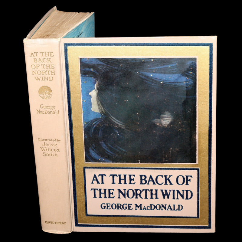 1919 Rare First Edition by Jessie Willcox Smith - At The Back of The North Wind