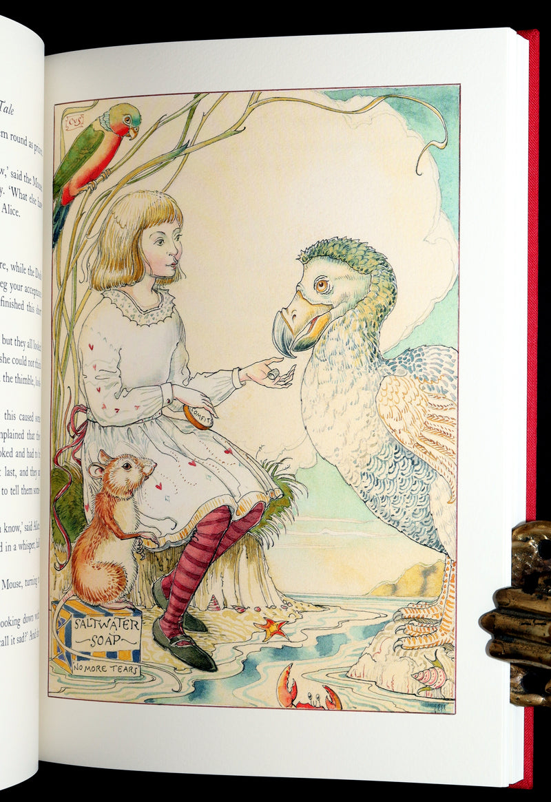 2019 Signed 1stED - Alice in Wonderland illustrated by Charles van Sandwyk