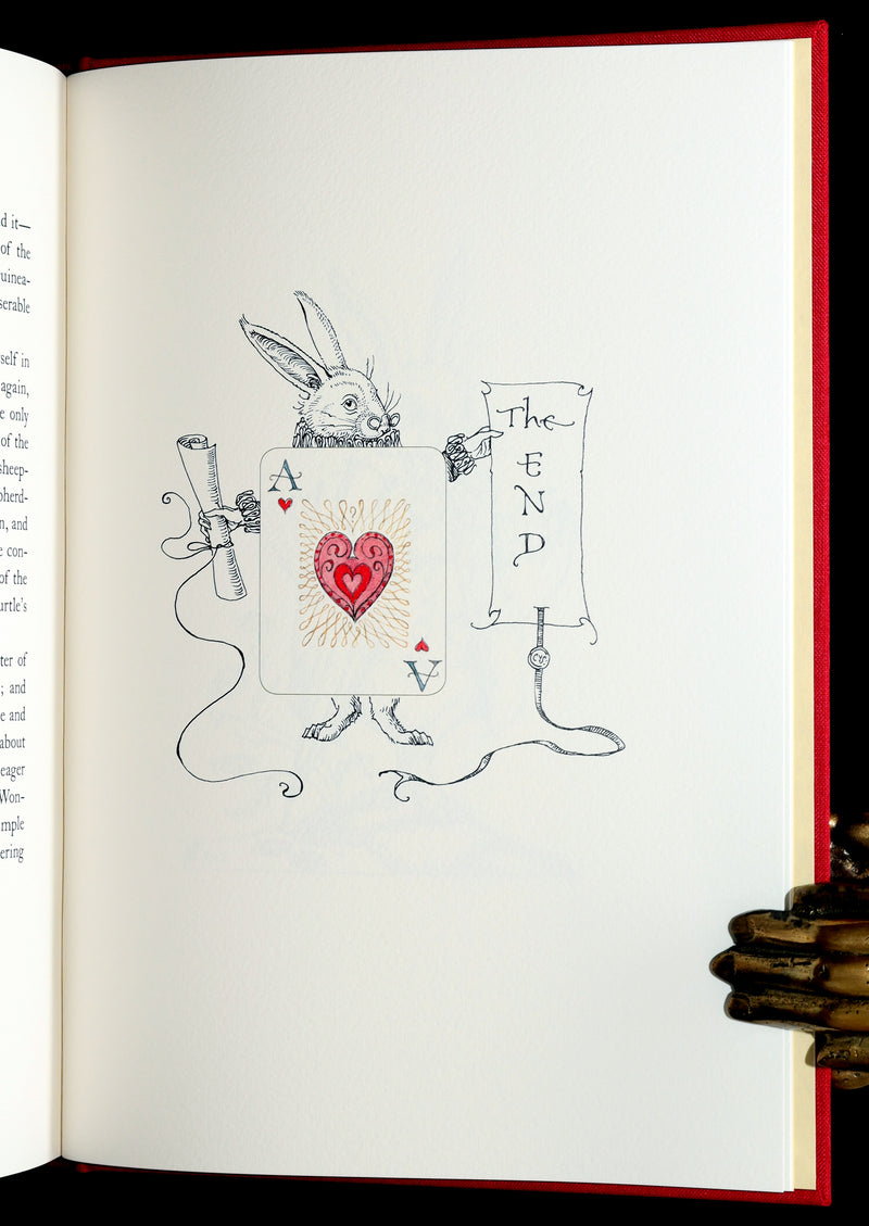 2019 Signed 1stED - Alice in Wonderland illustrated by Charles van Sandwyk
