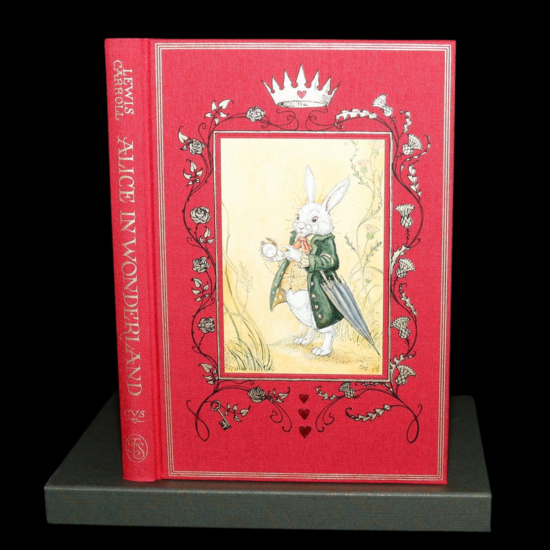 2019 Signed 1stED - Alice in Wonderland illustrated by Charles van Sandwyk