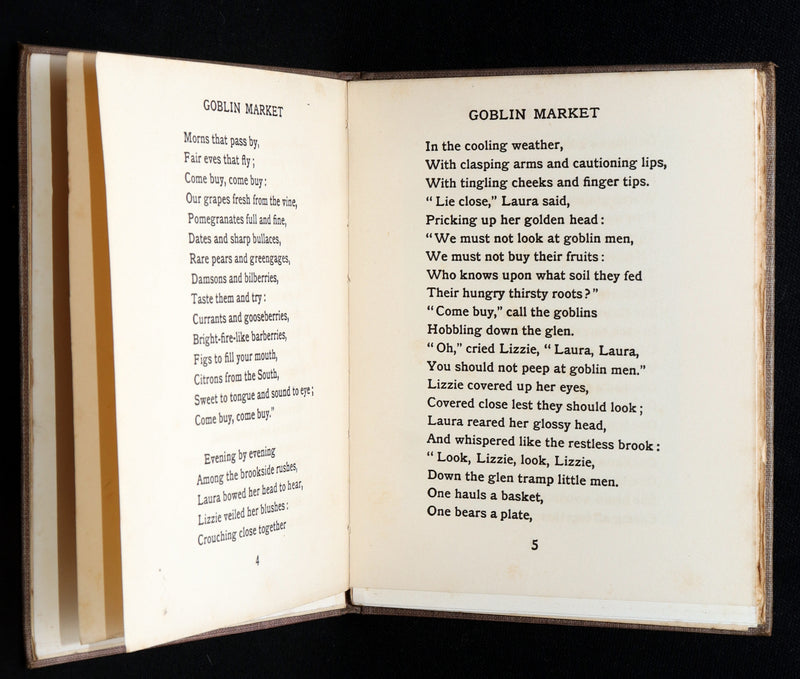 1905 Scarce Book - Goblin Market by C. Rossetti Illustrated by Dion C. Calthrop