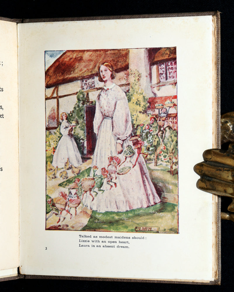 1905 Scarce Book - Goblin Market by C. Rossetti Illustrated by Dion C. Calthrop