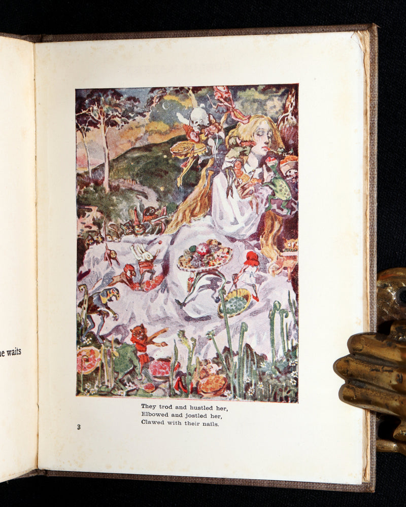 1905 Scarce Book - Goblin Market by C. Rossetti Illustrated by Dion C. Calthrop