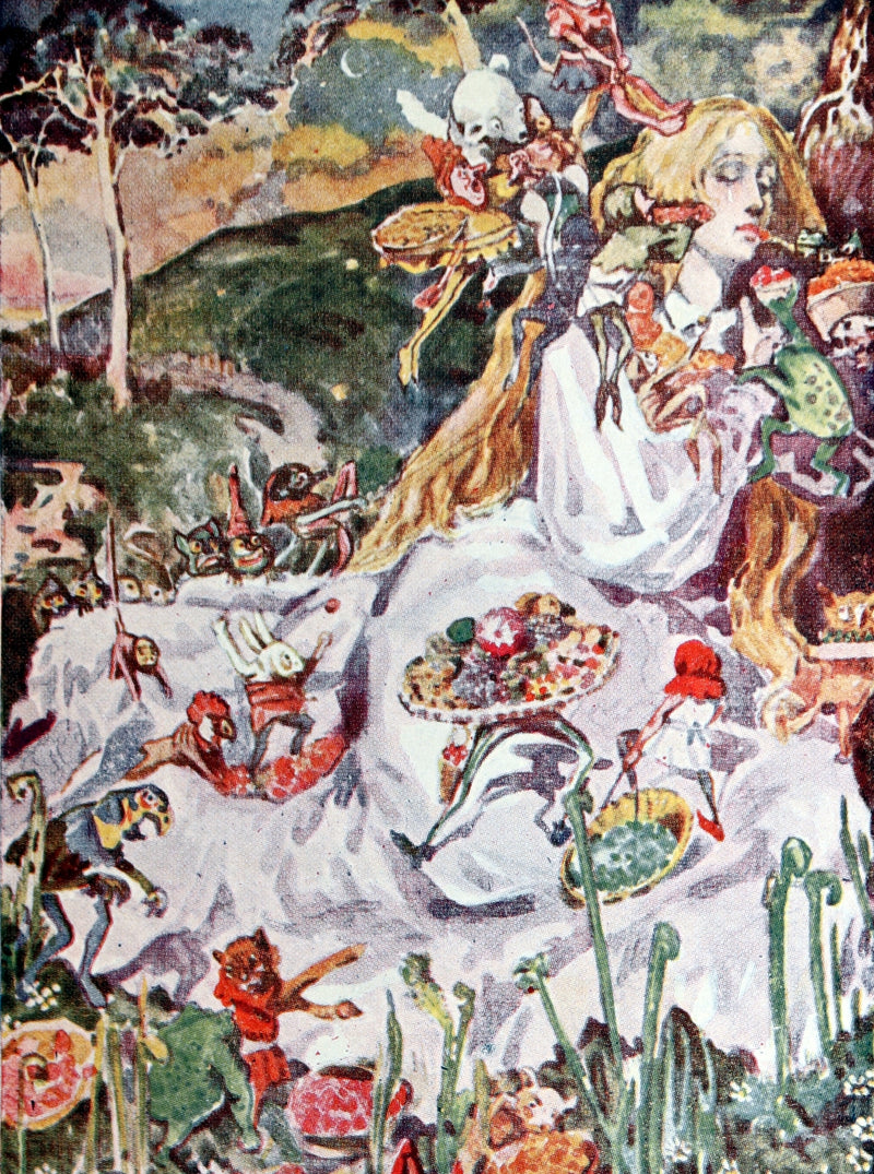 1905 Scarce Book - Goblin Market by C. Rossetti Illustrated by Dion C. Calthrop