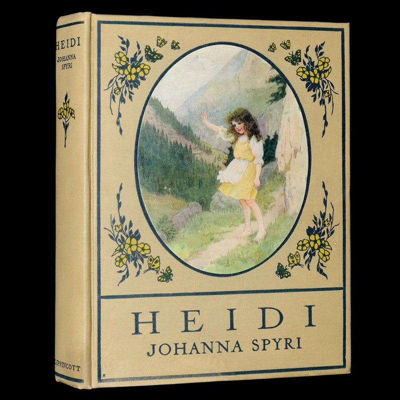 1919 Rare Gift Edition - HEIDI by Johanna Spyri illustrated by Maria L. Kirk