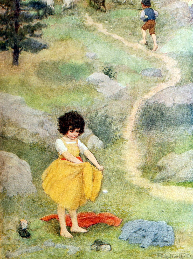1919 Rare Gift Edition - HEIDI by Johanna Spyri illustrated by Maria L. Kirk