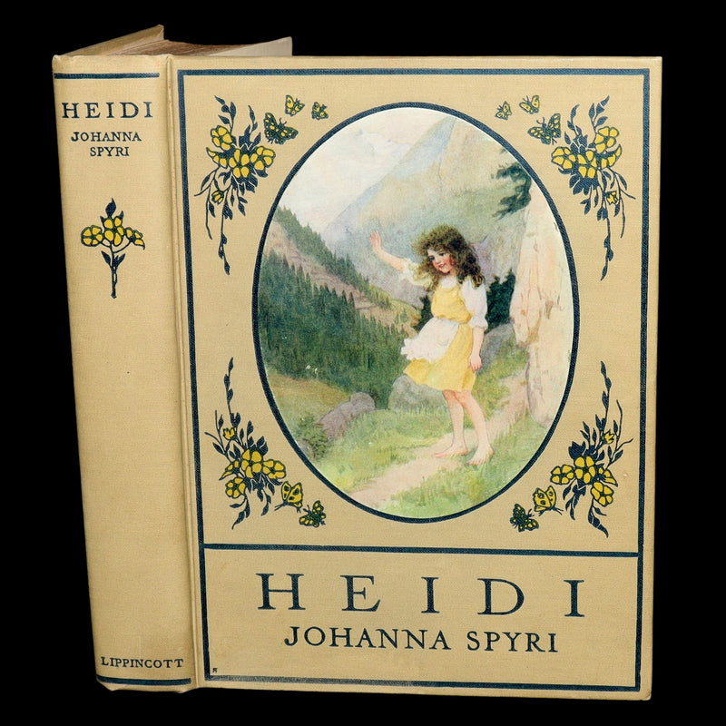 1919 Rare Gift Edition - HEIDI by Johanna Spyri illustrated by Maria L. Kirk