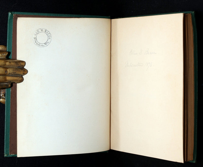 1876 Rare Book - The Poetical Works of Edgar Allan Poe, Complete. With Memoir