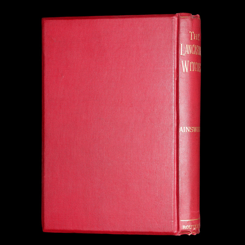 1890 Rare Book - The Lancashire Witches by William Harrison Ainsworth