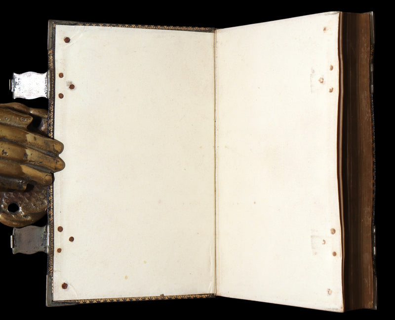 1850 Rare Book with clasps - The Polyglott Bible; Old and New Testaments