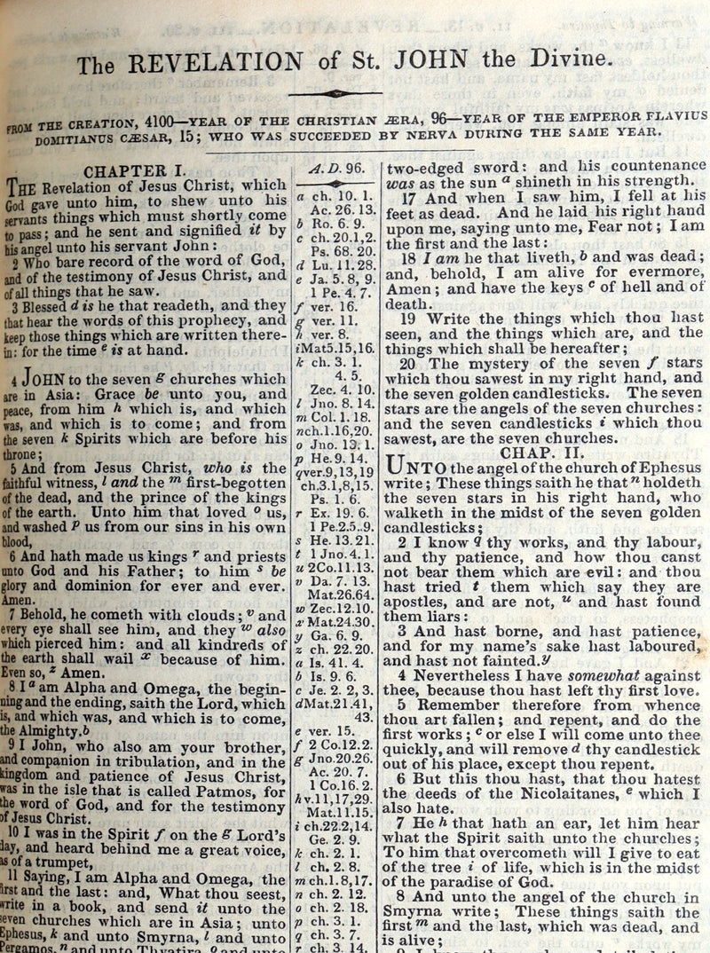 1850 Rare Book with clasps - The Polyglott Bible; Old and New Testaments