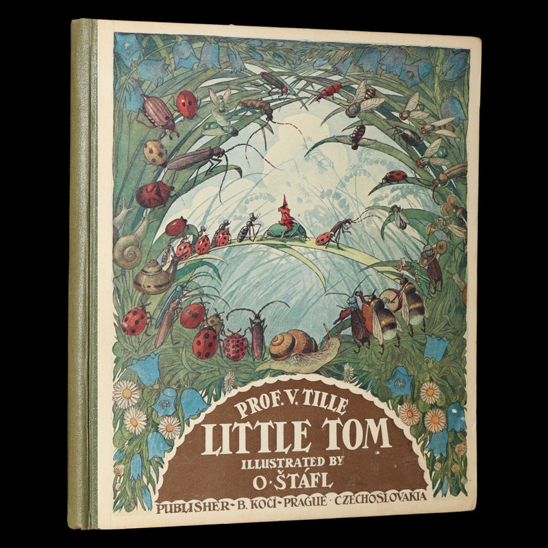 1922 Rare First Edition - Little Tom by Václav Tille illustrated by Otakar Štafl