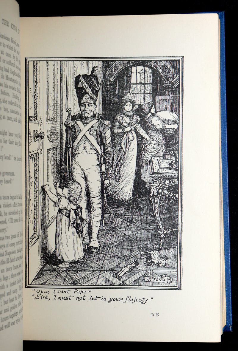 1908 Rare First Edition - The Book of Princes and Princesses by Mrs. Lang