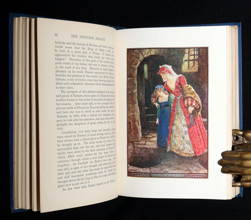 1908 Rare First Edition - The Book of Princes and Princesses by Mrs. Lang