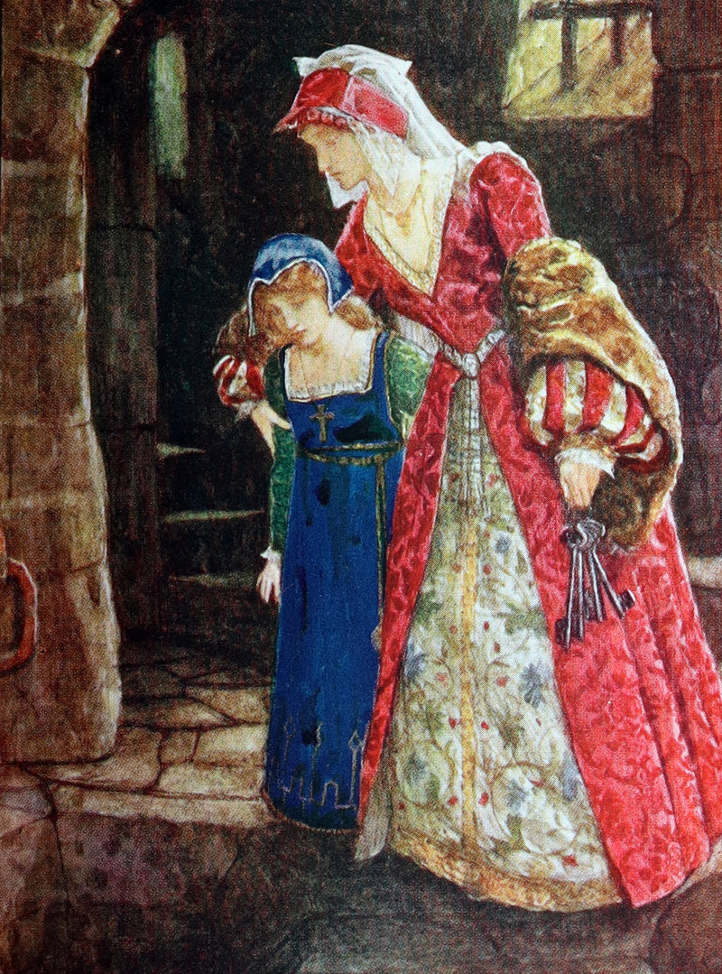 1908 Rare First Edition - The Book of Princes and Princesses by Mrs. Lang