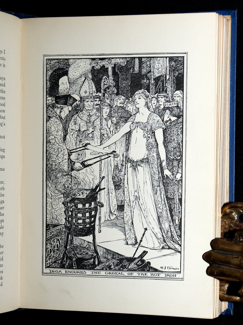 1908 Rare First Edition - The Book of Princes and Princesses by Mrs. Lang