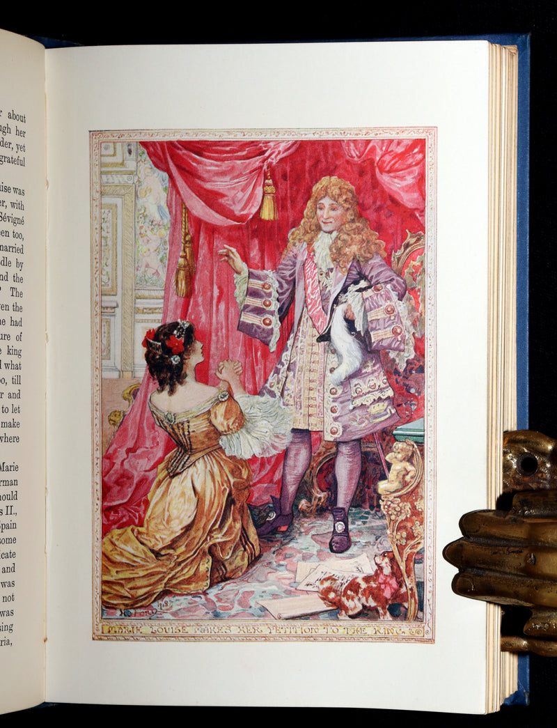 1908 Rare First Edition - The Book of Princes and Princesses by Mrs. Lang