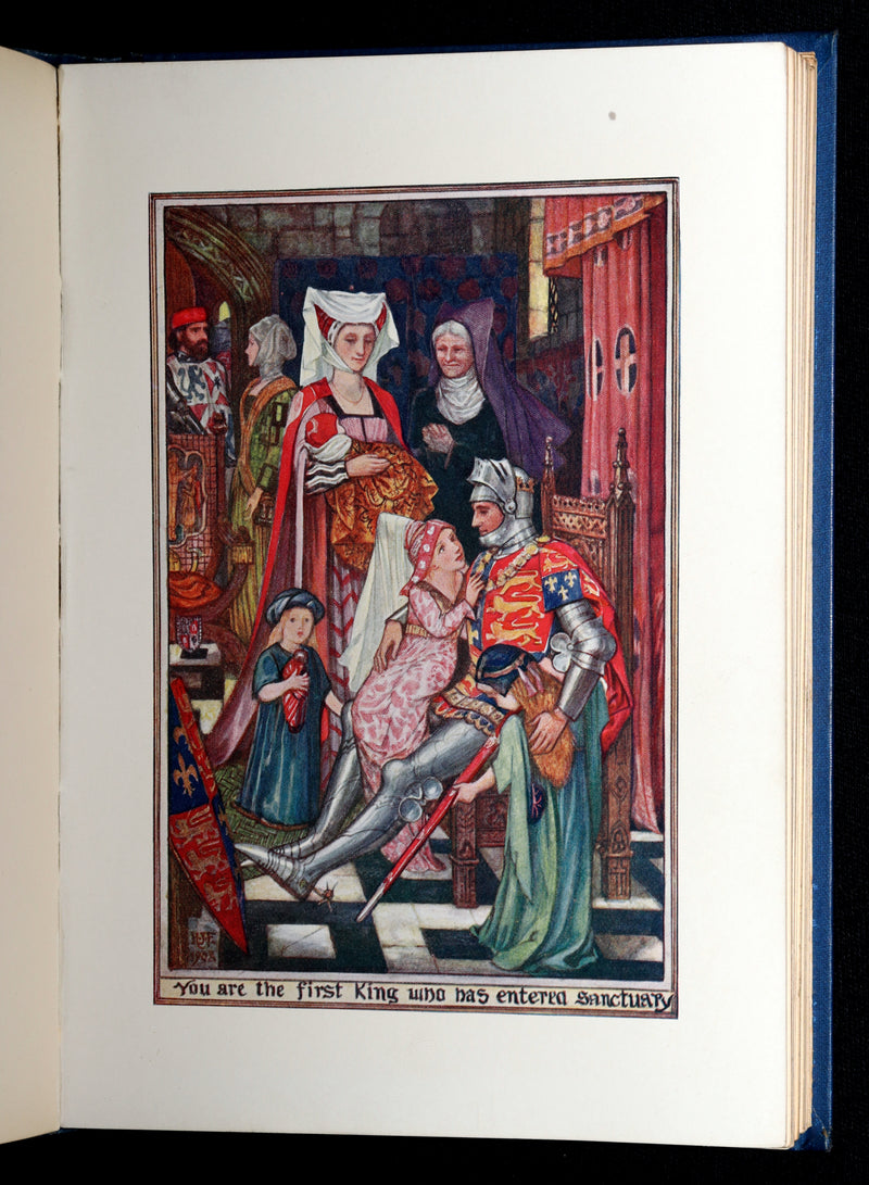 1908 Rare First Edition - The Book of Princes and Princesses by Mrs. Lang