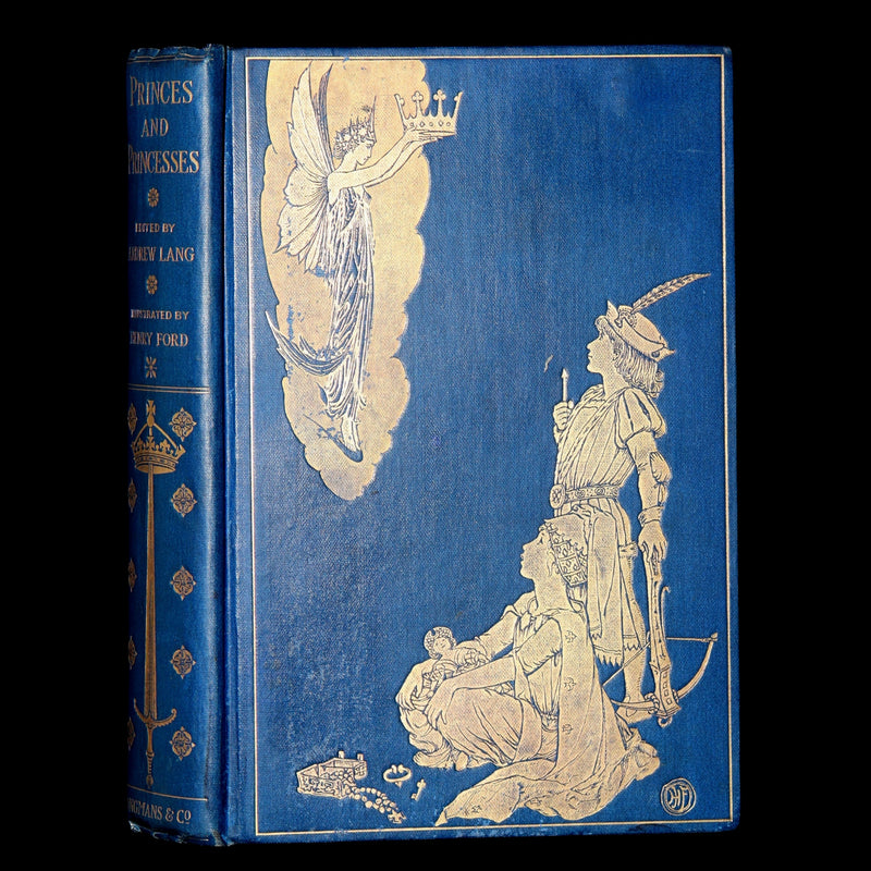 1908 Rare First Edition - The Book of Princes and Princesses by Mrs. Lang