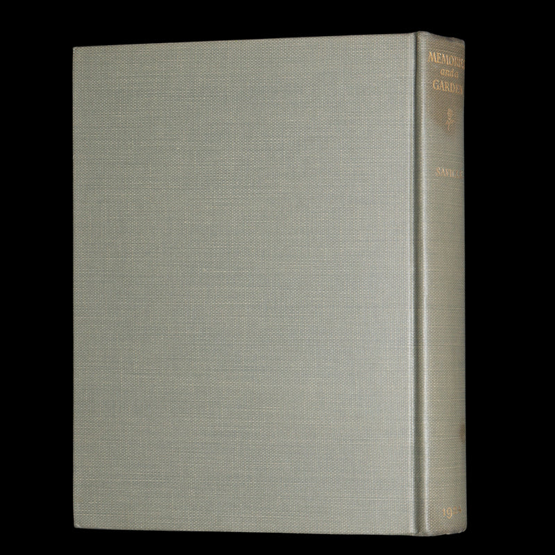 1924 Rare First Edition - Memories and a Garden by Emily Eldredge Saville