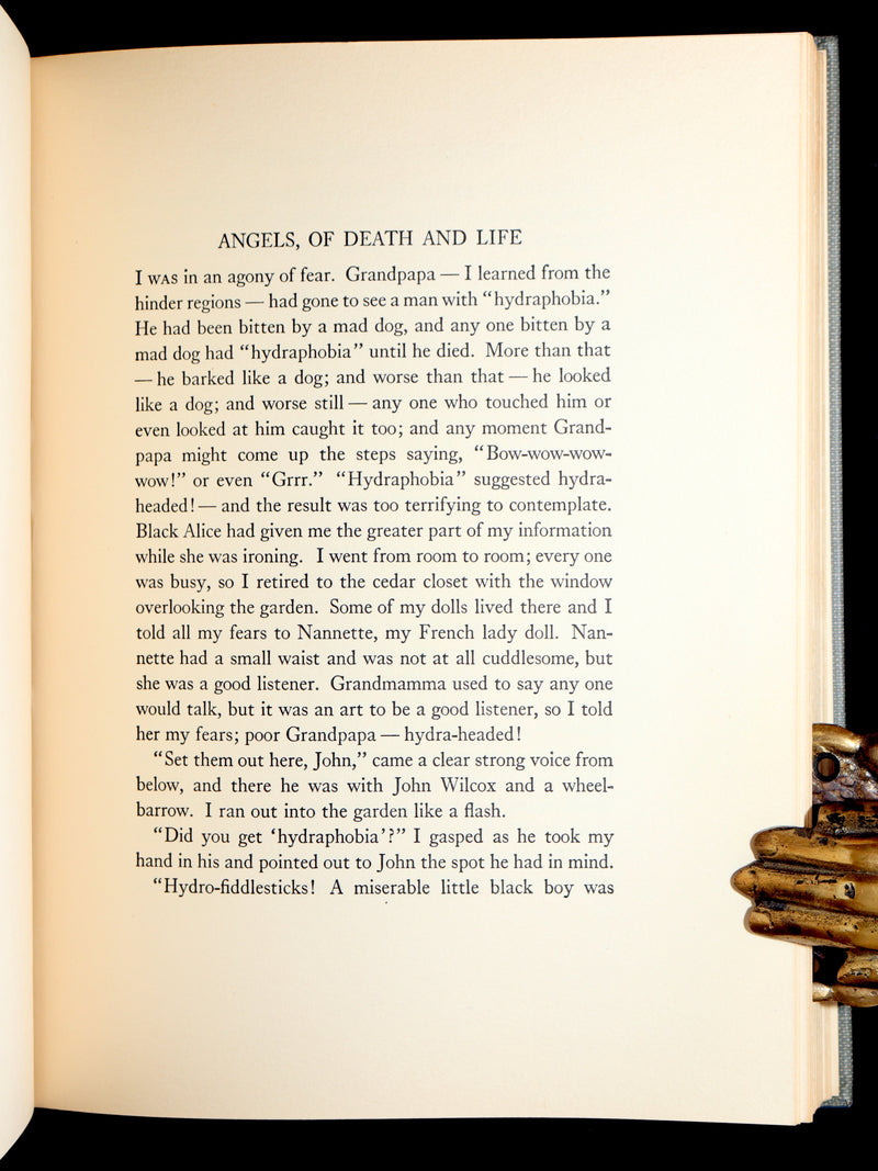 1924 Rare First Edition - Memories and a Garden by Emily Eldredge Saville