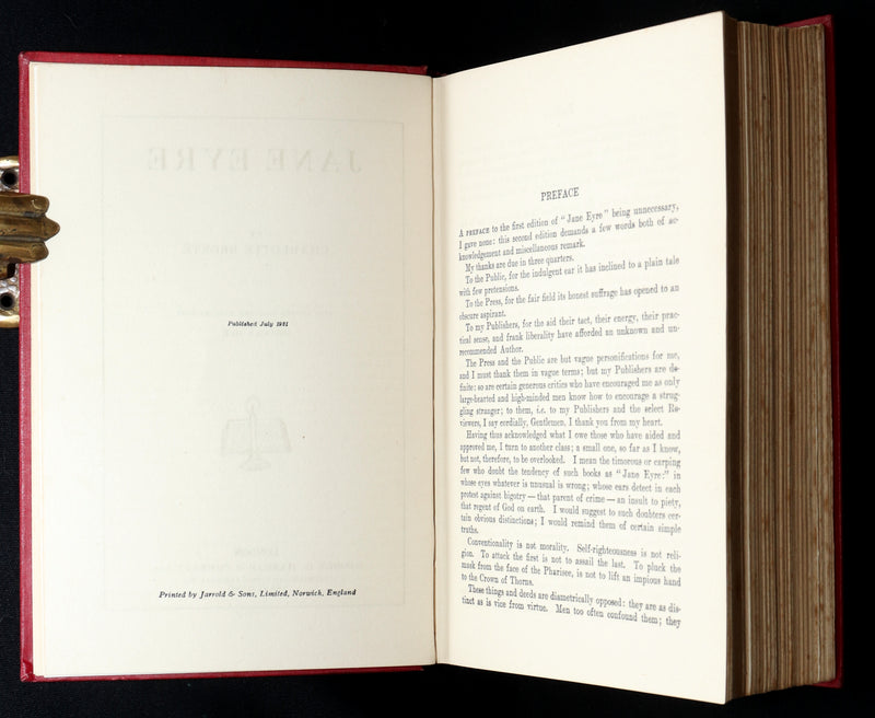 1921 First Illustrated Edition by Monro S. Orr - Jane Eyre by Charlotte Bronte