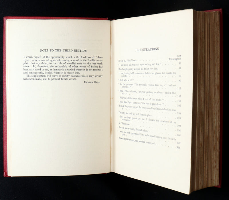 1921 First Illustrated Edition by Monro S. Orr - Jane Eyre by Charlotte Bronte