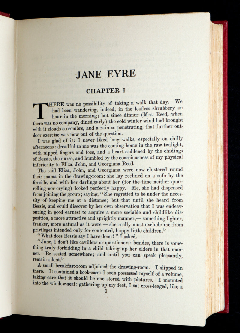 1921 First Illustrated Edition by Monro S. Orr - Jane Eyre by Charlotte Bronte
