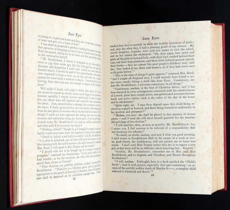 1921 First Illustrated Edition by Monro S. Orr - Jane Eyre by Charlotte Bronte