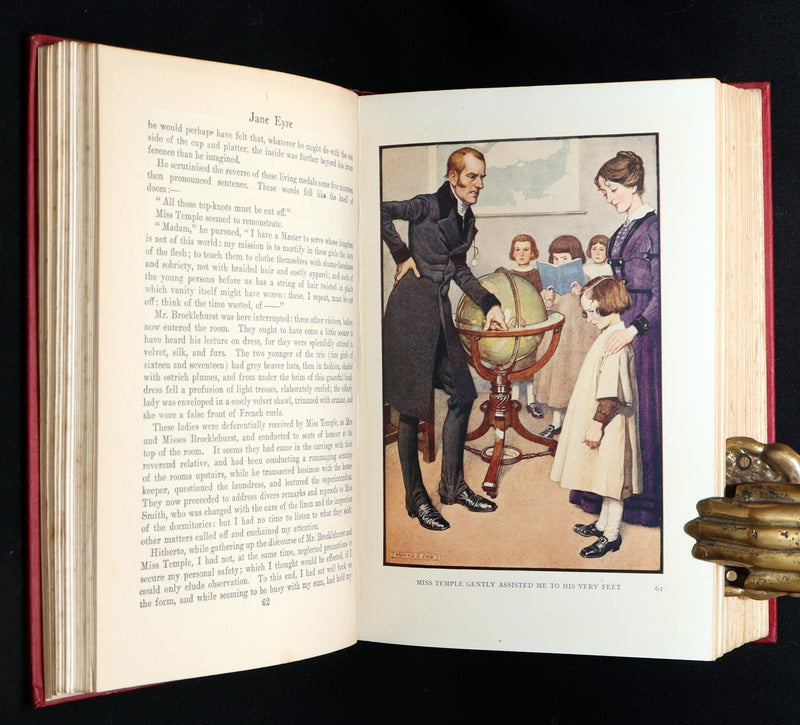1921 First Illustrated Edition by Monro S. Orr - Jane Eyre by Charlotte Bronte