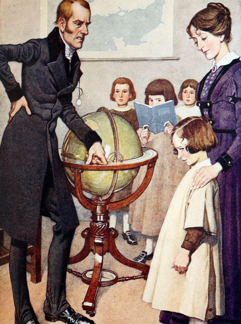 1921 First Illustrated Edition by Monro S. Orr - Jane Eyre by Charlotte Bronte